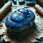 Amuleto egipcio escarabajo